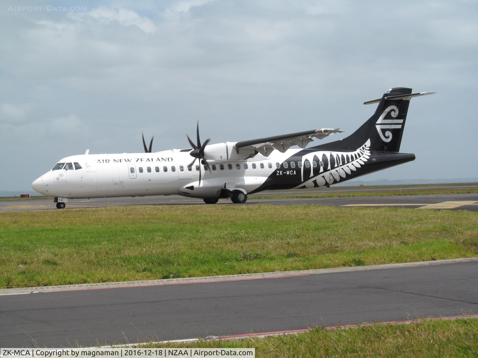 ZK-MCA, 1999 ATR 72-212A C/N 597, on route to somewhere!
