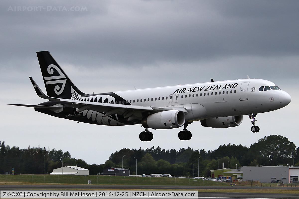ZK-OXC, 2013 Airbus A320-232 C/N 5847, NZ527 from AKL