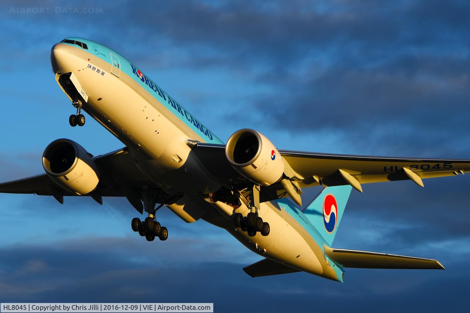 HL8045, 2016 Boeing 777-FB5 C/N 62695, Korean Air Cargo