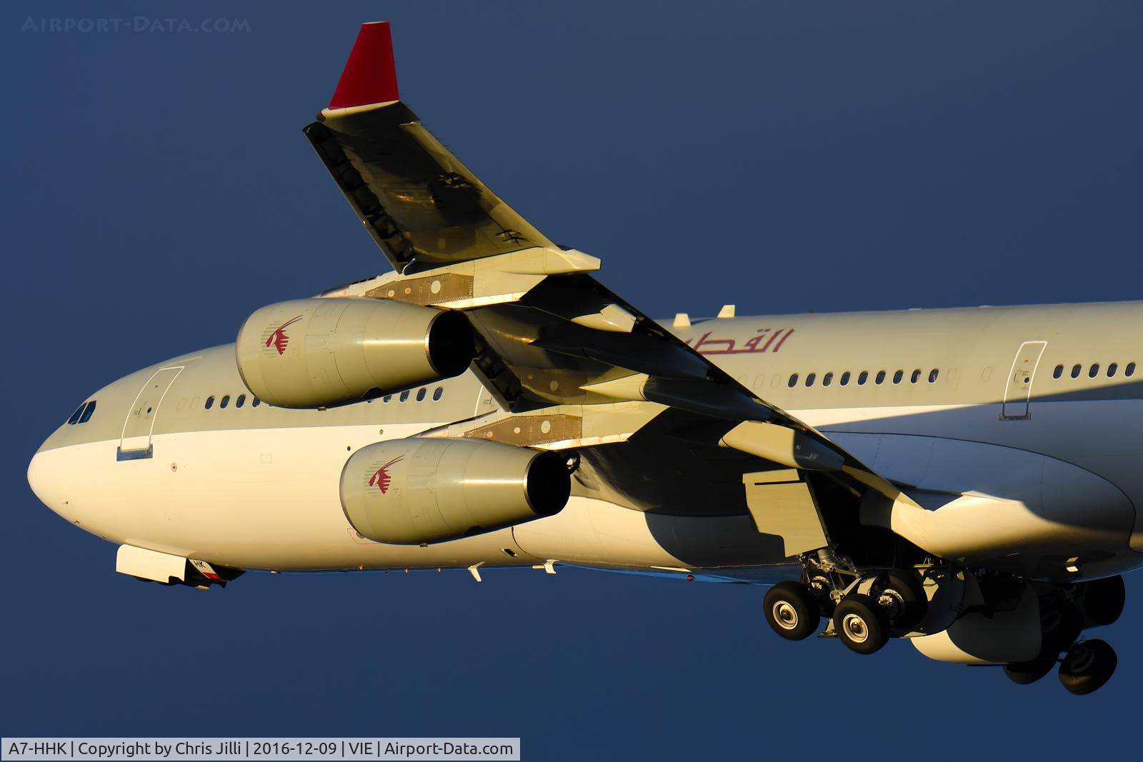 A7-HHK, 1993 Airbus A340-211 C/N 026, Qatar Amiri Flight