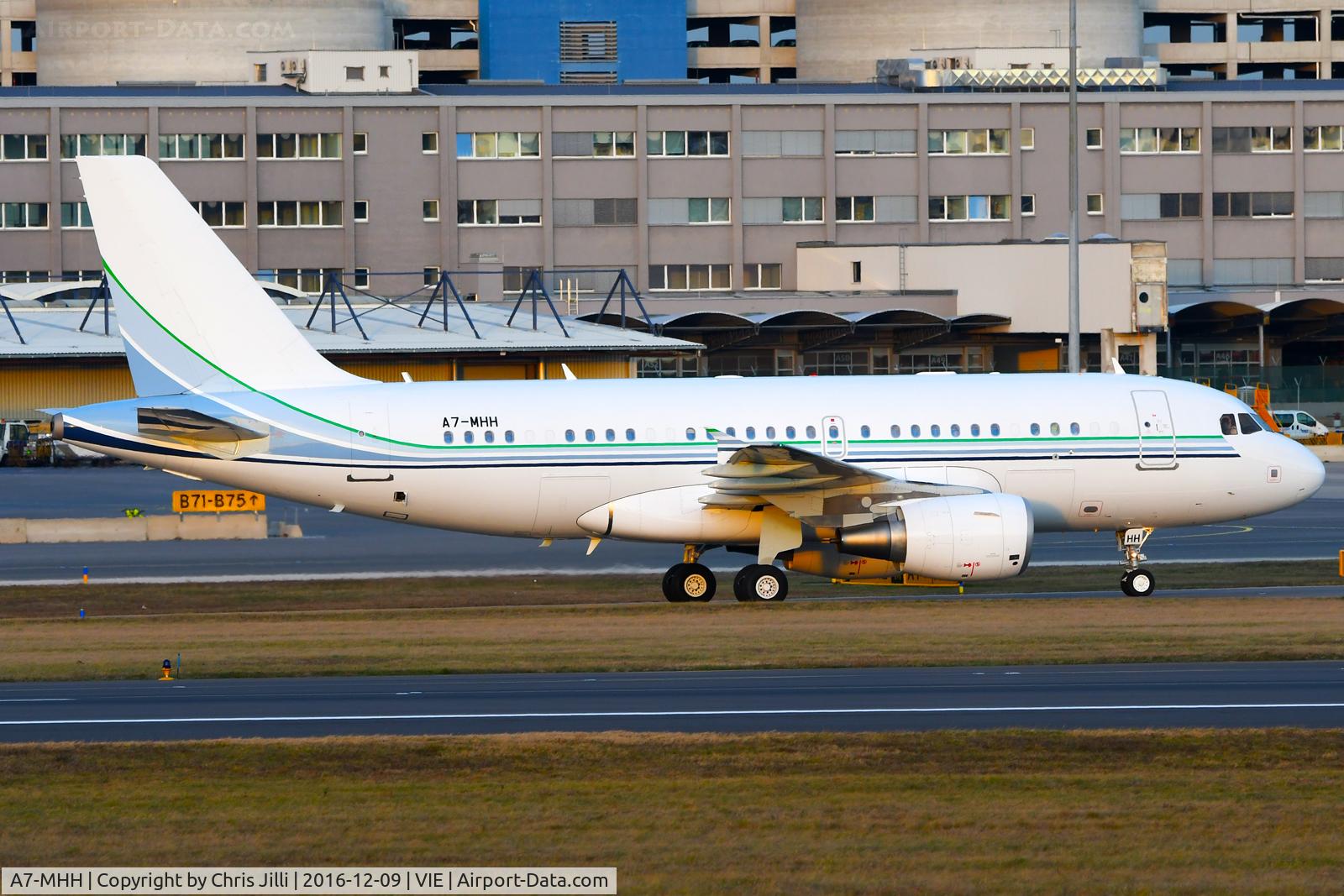 A7-MHH, 2009 Airbus ACJ319 (A319-115/CJ) C/N 3994, Qatar Amiri Flight