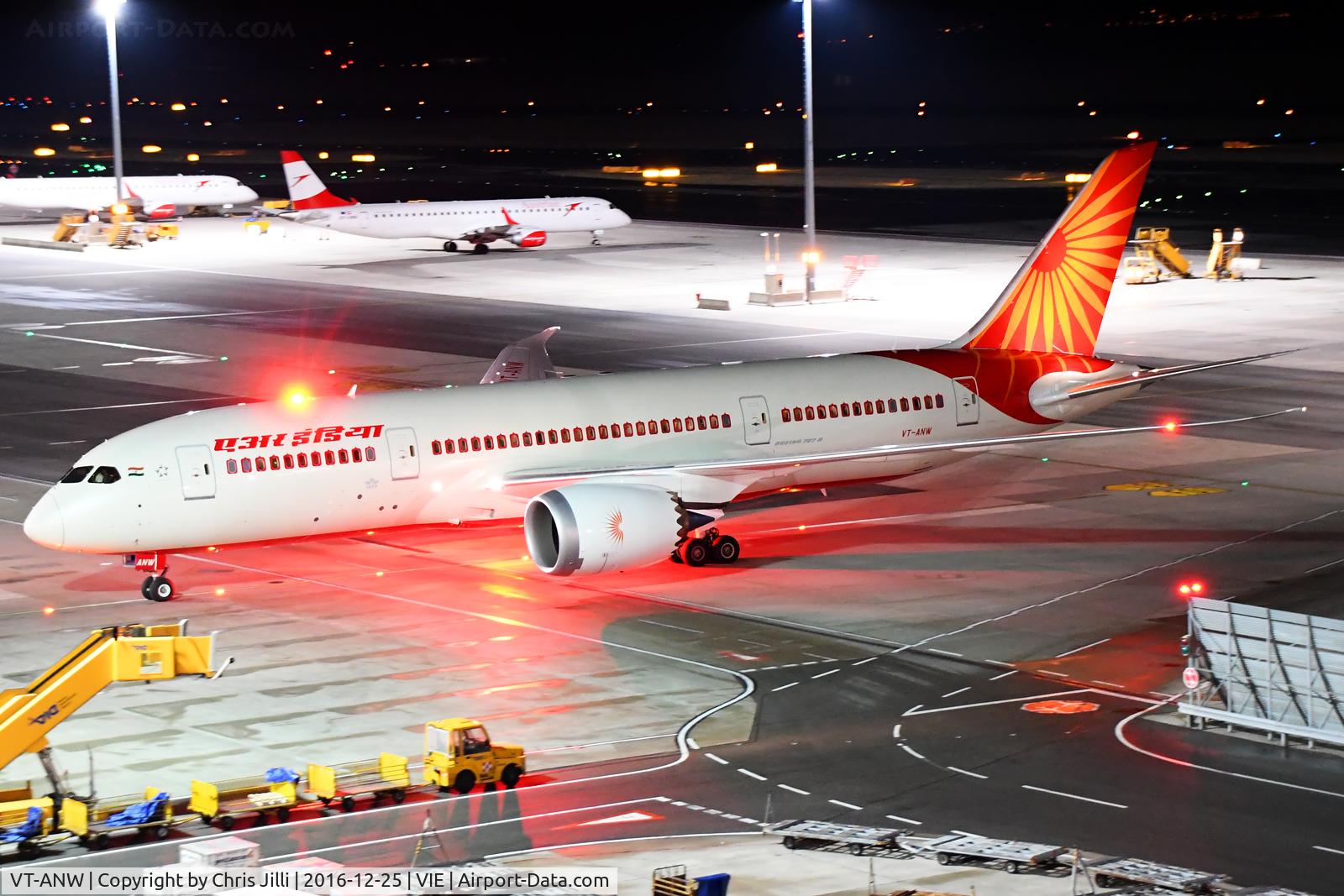 VT-ANW, 2016 Boeing 787-8 Dreamliner C/N 36294, Air India