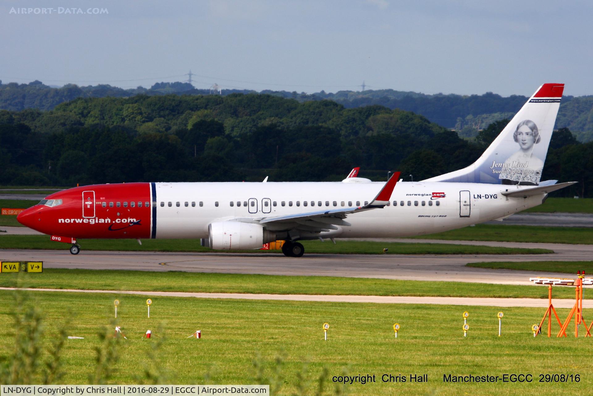 LN-DYG, 2010 Boeing 737-8JP C/N 39165, Norwegian Air Shuttle