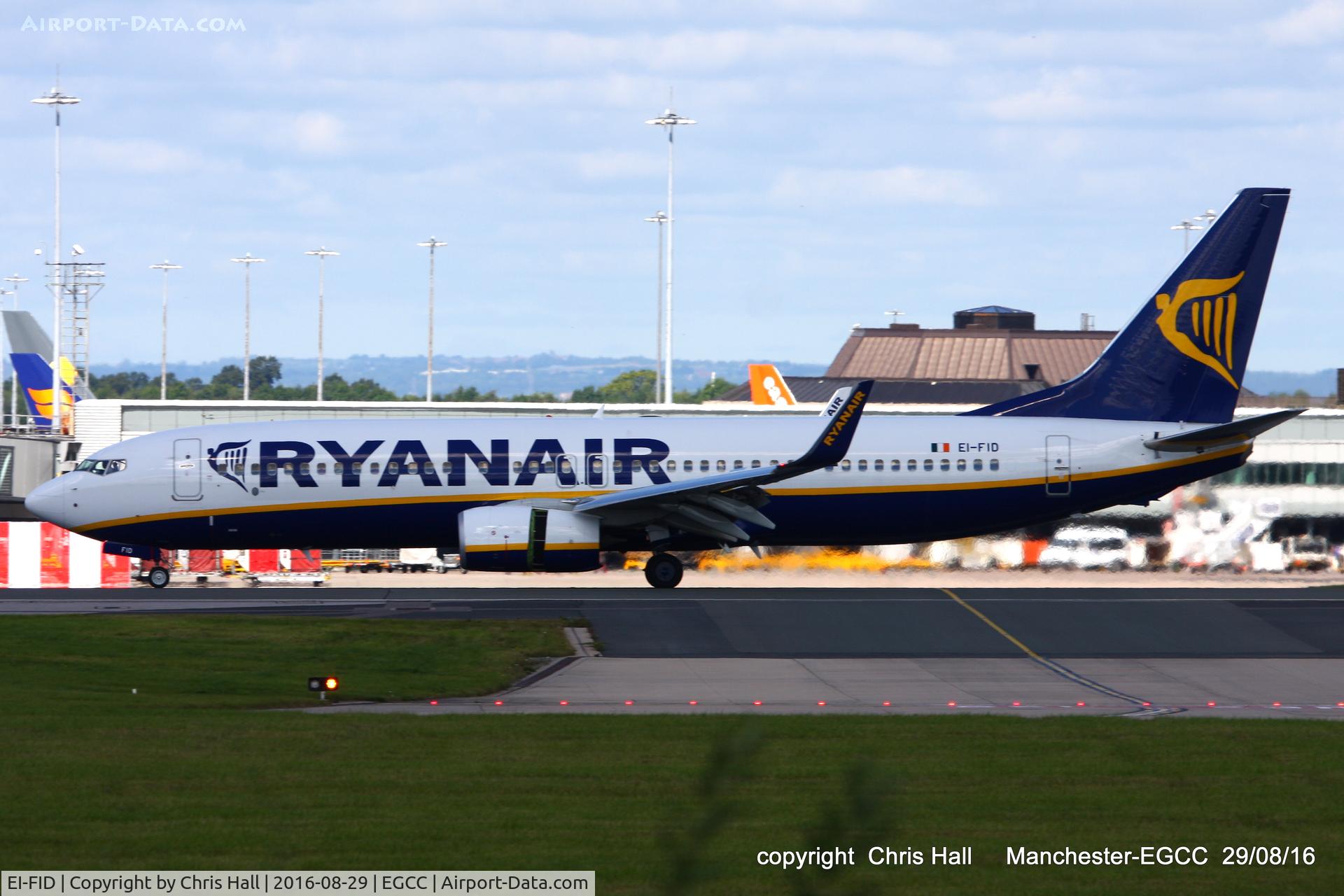 EI-FID, 2015 Boeing 737-8AS C/N 44694, Ryanair