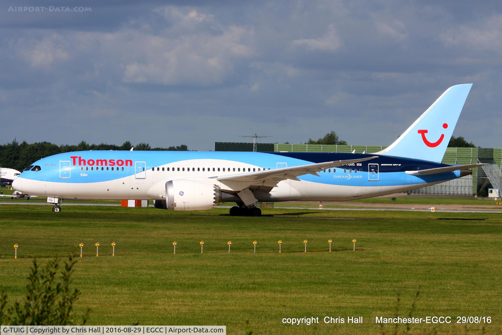 G-TUIG, 2015 Boeing 787-8 Dreamliner C/N 36426, Thomson