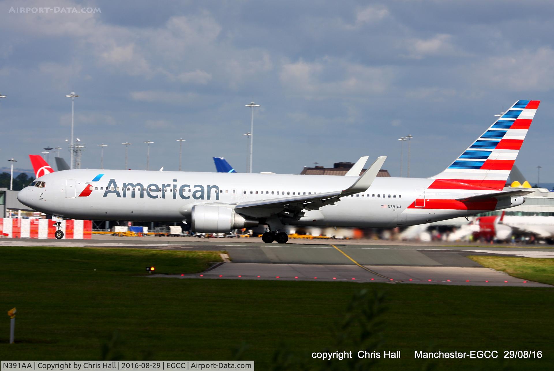 N391AA, 1995 Boeing 767-323 C/N 27451, American Airlines