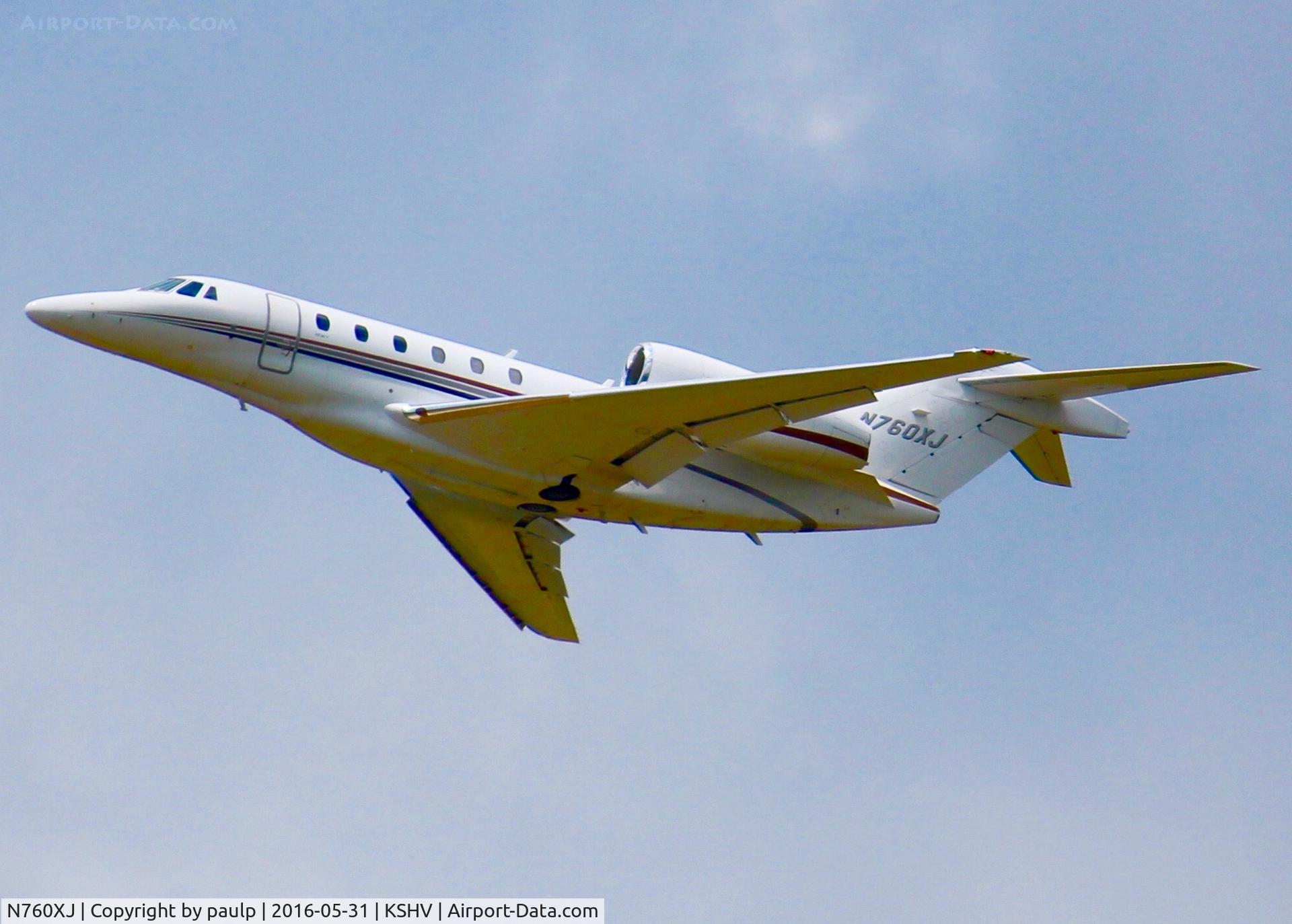 N760XJ, 2006 Cessna 750 Citation X Citation X C/N 750-0260, At Shreveport Regional.