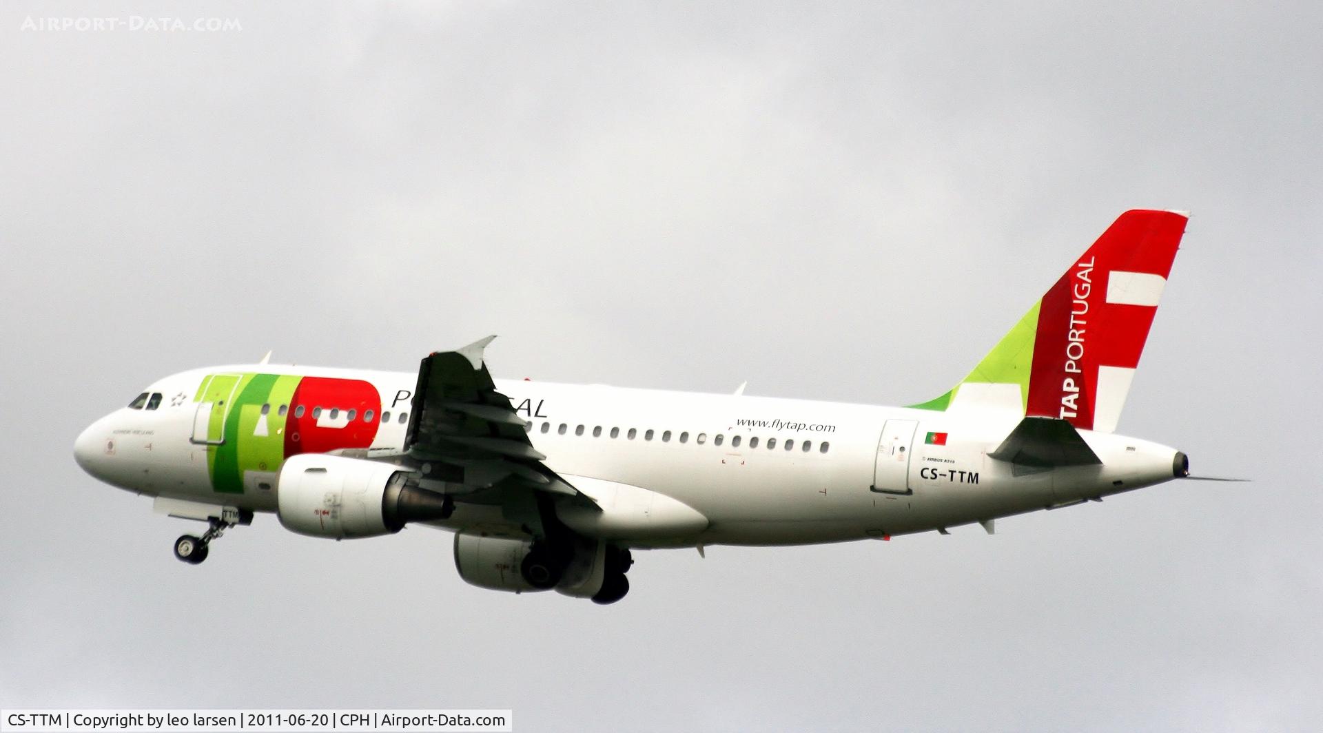 CS-TTM, 1999 Airbus A319-111 C/N 1106, Copenhagen 20.6.11