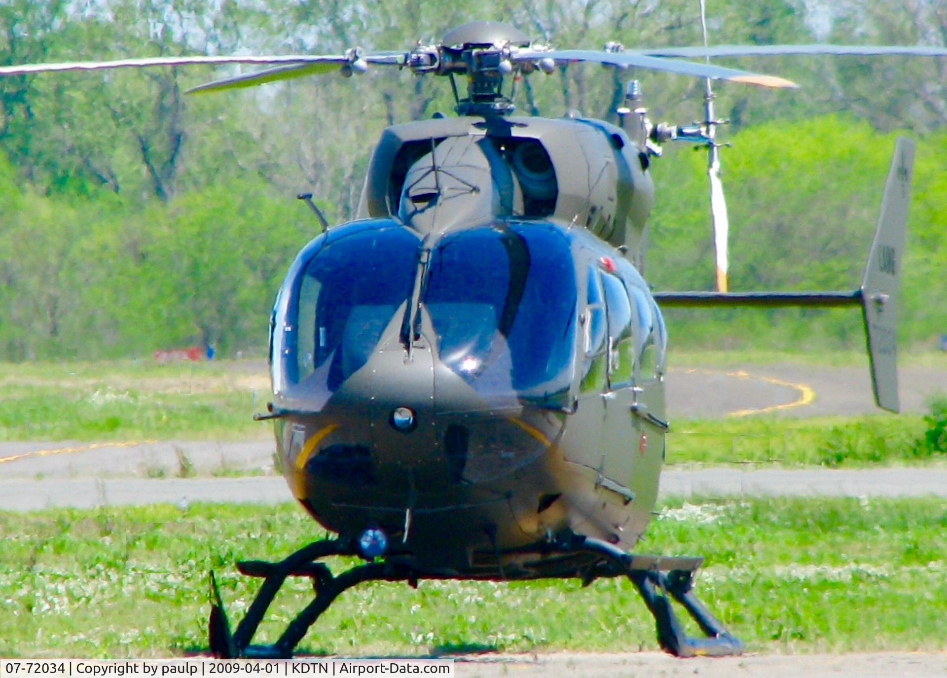 07-72034, 2007 Eurocopter UH-72A Lakota C/N 9170, At Downtown Shreveport.