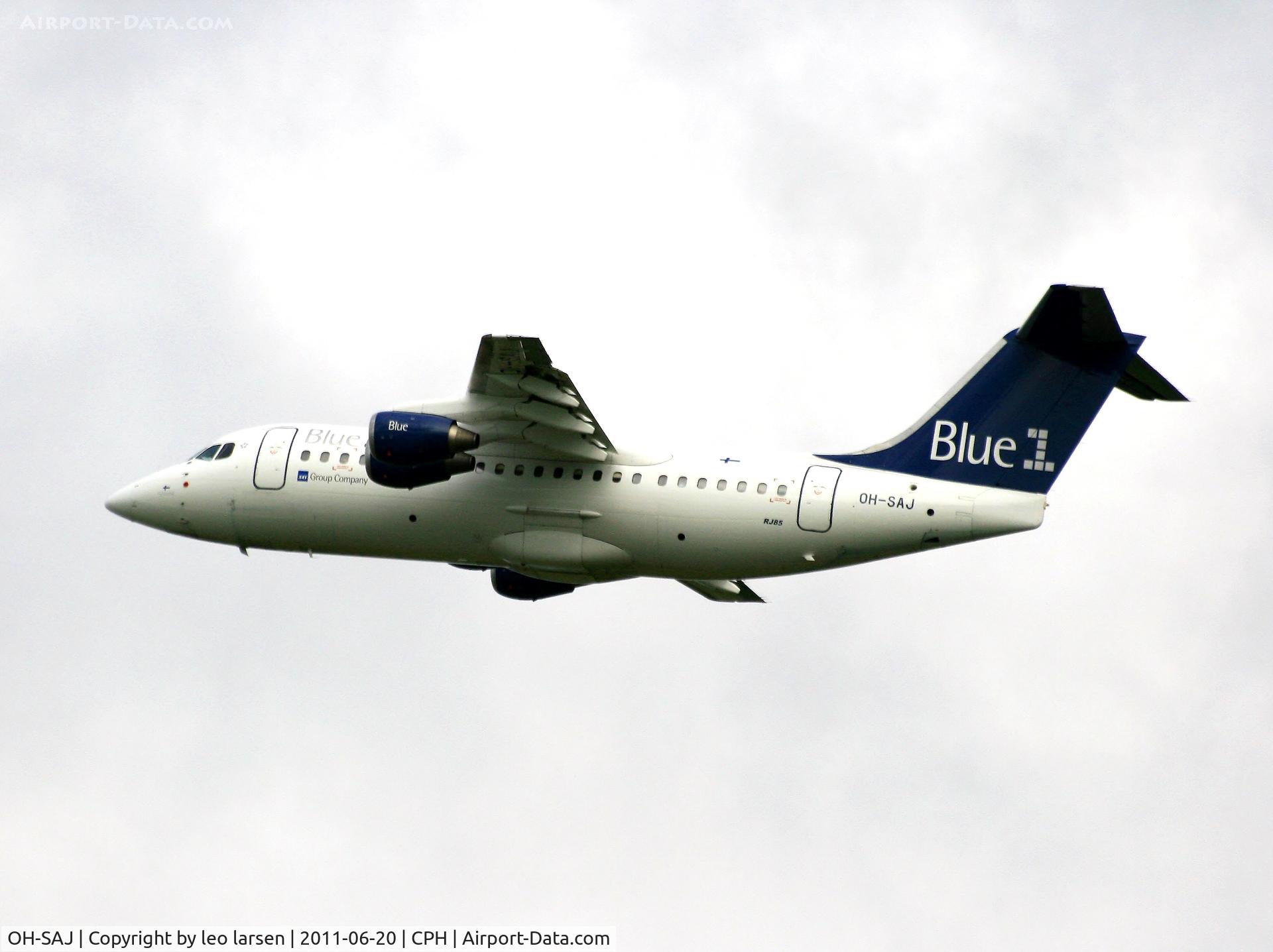 OH-SAJ, 2001 BAE Systems Avro 146-RJ85 C/N E.2388, Copenhagen 20.6.11