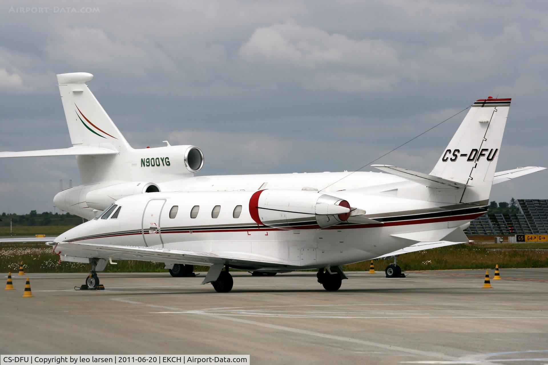 CS-DFU, 2004 Cessna 560XL Citation XLS C/N 560-5520, Copenhagen 20.6.11