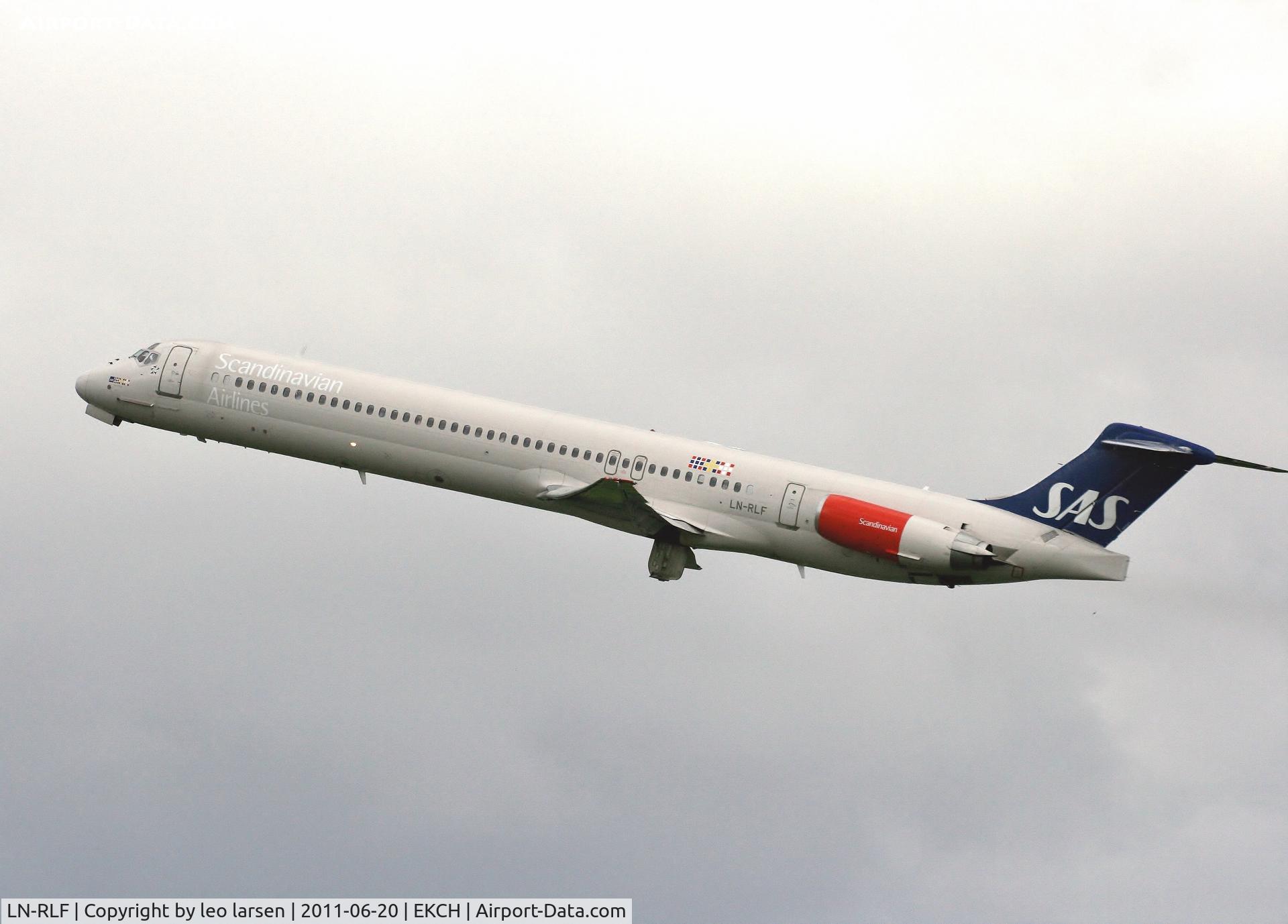 LN-RLF, 1985 McDonnell Douglas MD-82 (DC-9-82) C/N 49383, Copenhagen 20.6.11