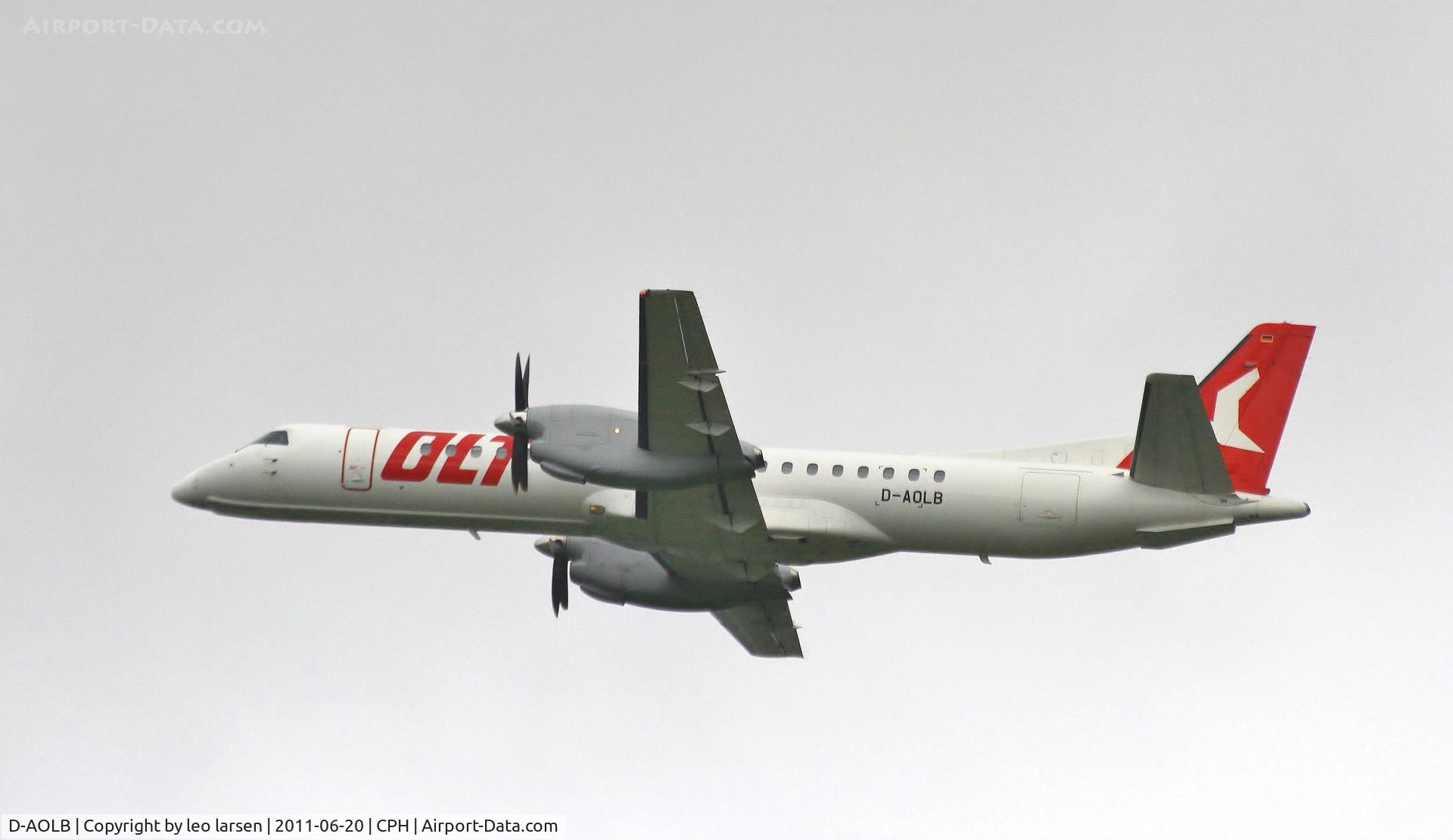 D-AOLB, 1994 Saab 2000 C/N 2000-005, Copenhagen 20.6.11