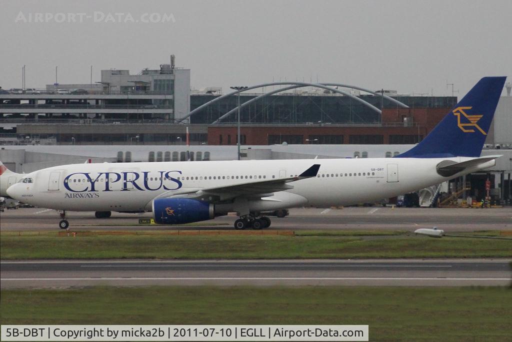 5B-DBT, 2003 Airbus A330-243 C/N 526, Taxiing