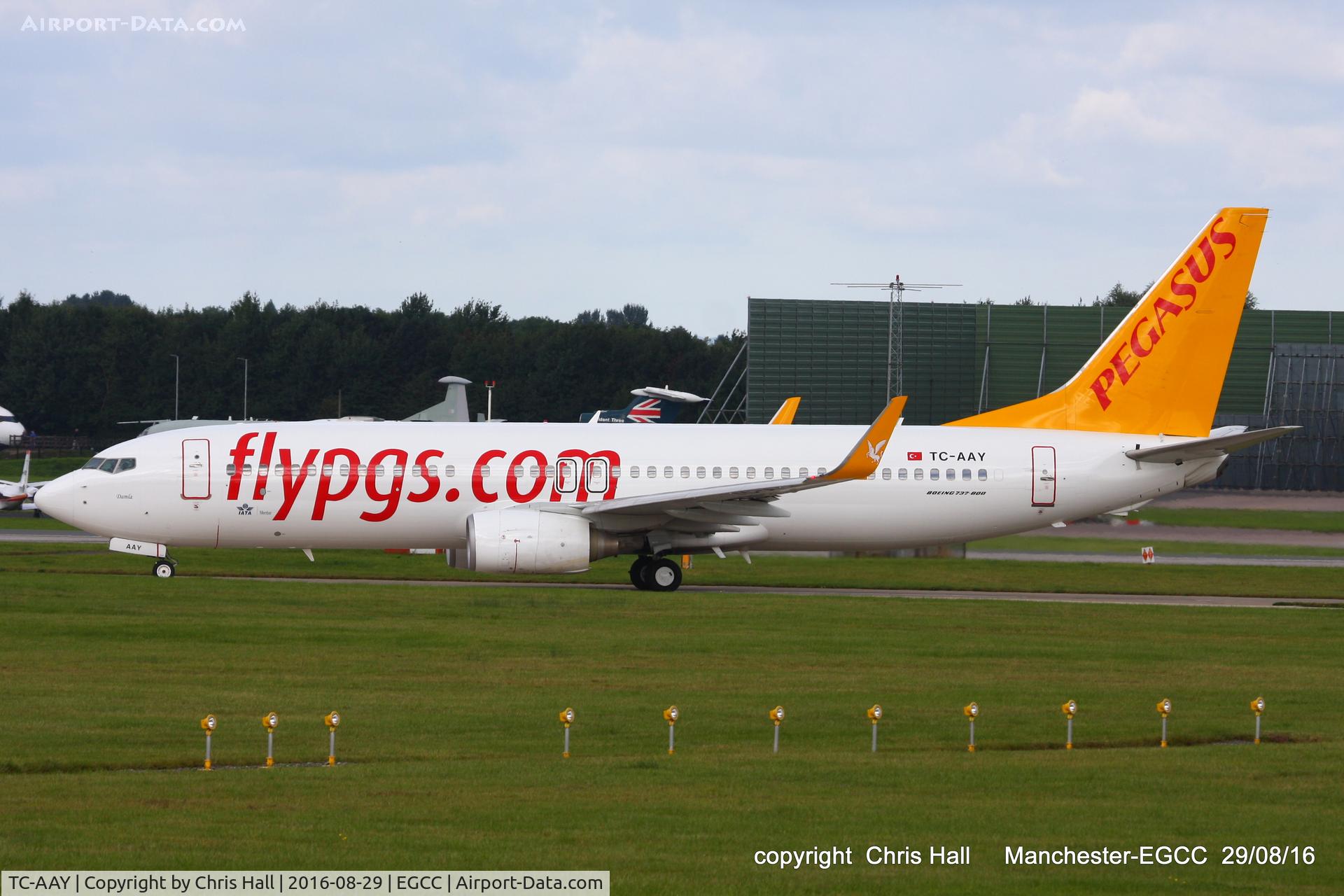 TC-AAY, 2010 Boeing 737-82R C/N 40874, Pegasus