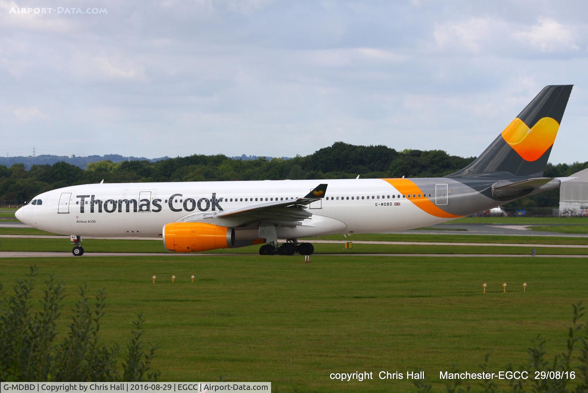 G-MDBD, 1999 Airbus A330-243 C/N 266, Thomas Cook
