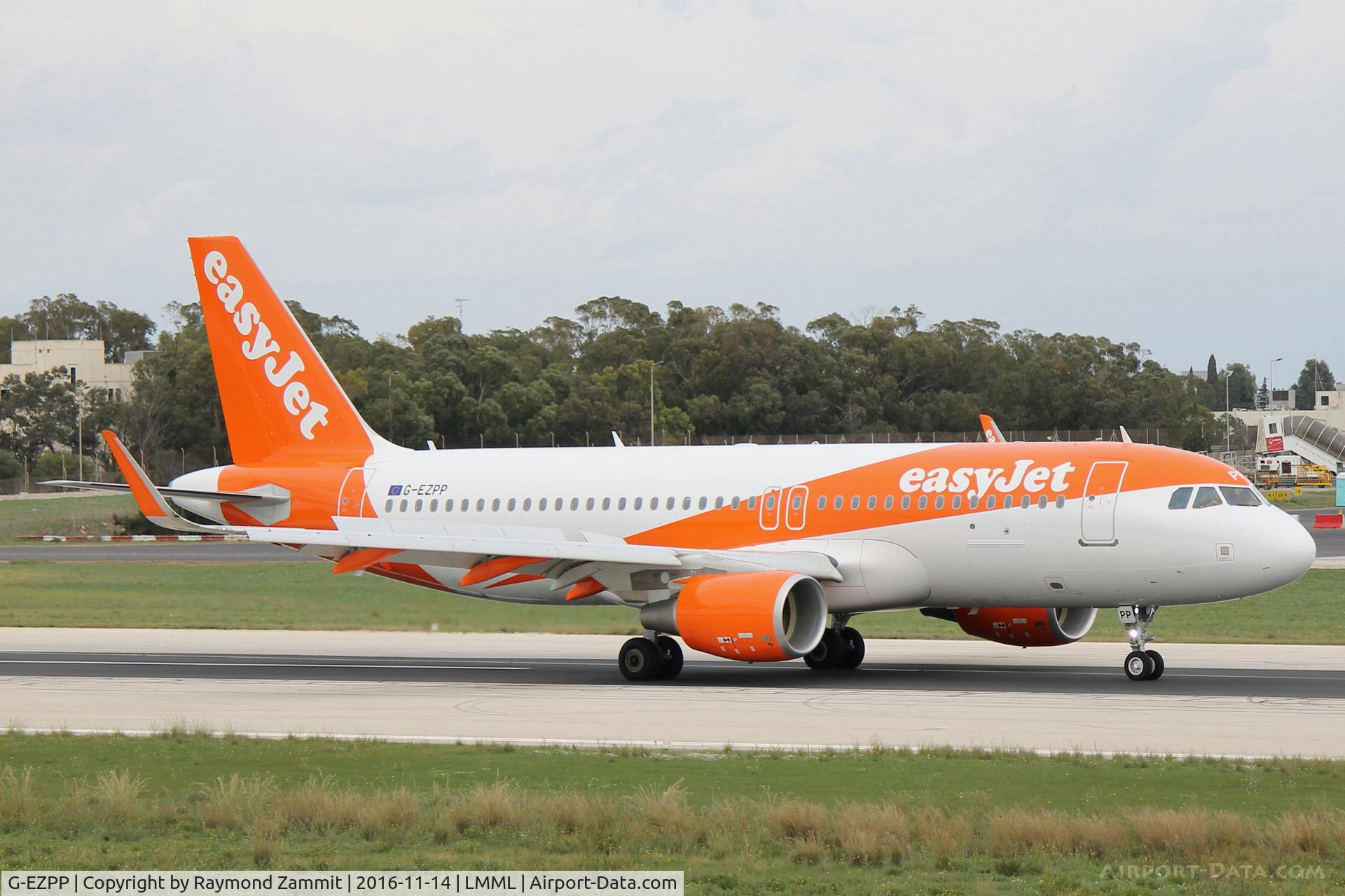 G-EZPP, 2016 Airbus A320-214 C/N 7340, A320 G-EZPP Easyjet