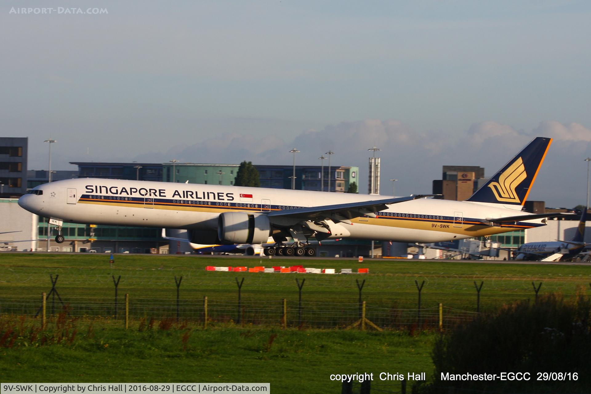 9V-SWK, 2007 Boeing 777-312/ER C/N 34576, Singapore Airlines