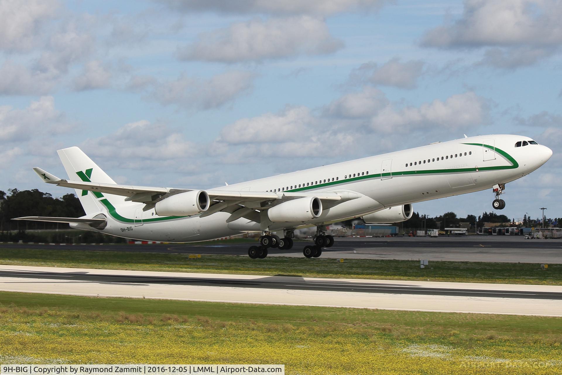 9H-BIG, 2000 Airbus A340-313 C/N 374, A340 9H-BIG Air X