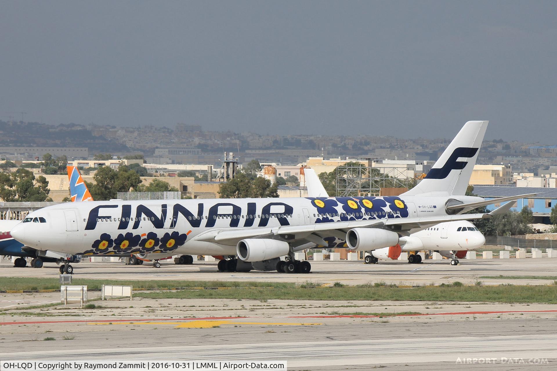 OH-LQD, 2008 Airbus A340-313X C/N 921, A340 OH-LQD in special Finnair colours
