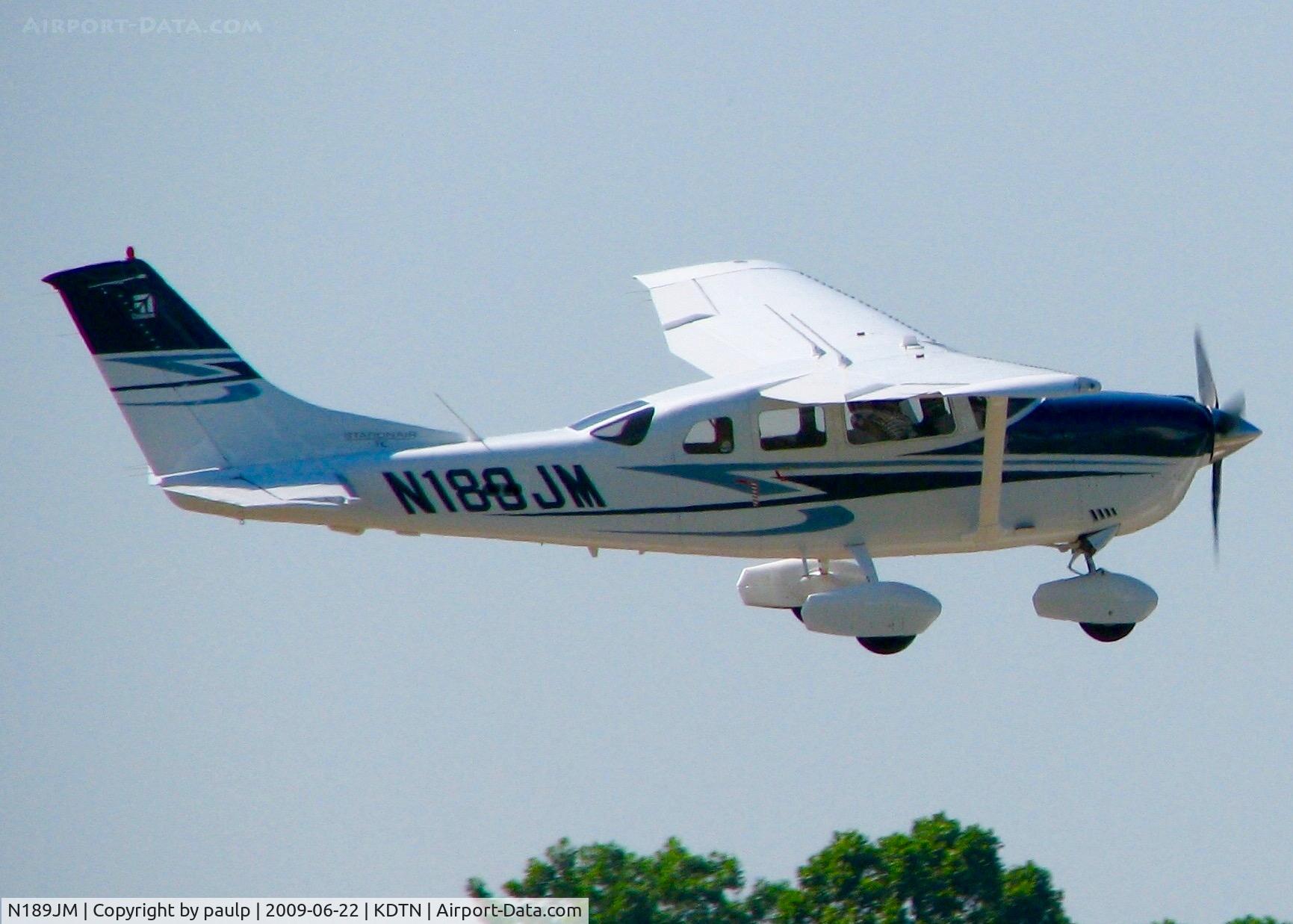 N189JM, 2007 Cessna T206H Turbo Stationair C/N T20608782, At Downtown Shreveport.