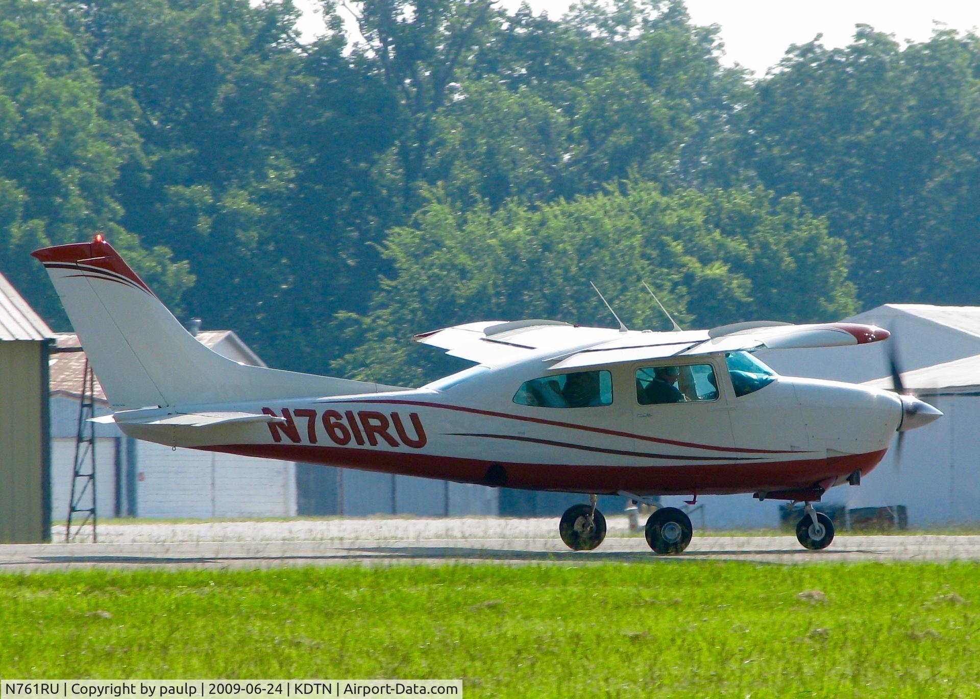 N761RU, 1978 Cessna T210M Turbo Centurion C/N 21062465, At Downtown Shreveport.