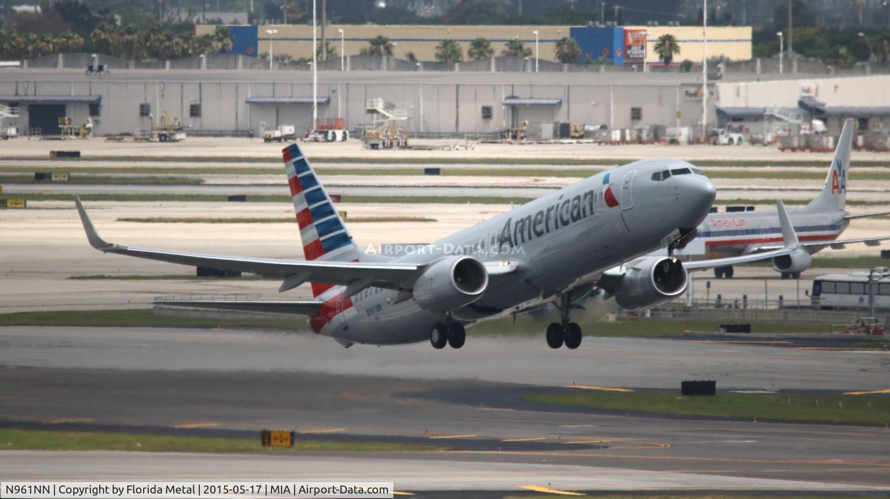 N961NN, 2014 Boeing 737-823 C/N 31205, American