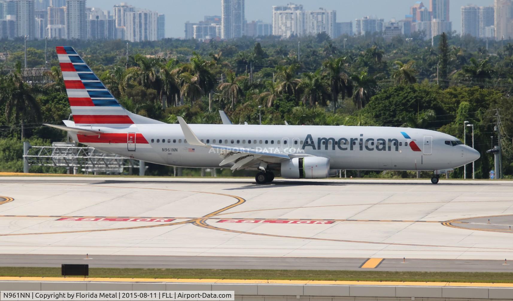 N961NN, 2014 Boeing 737-823 C/N 31205, American