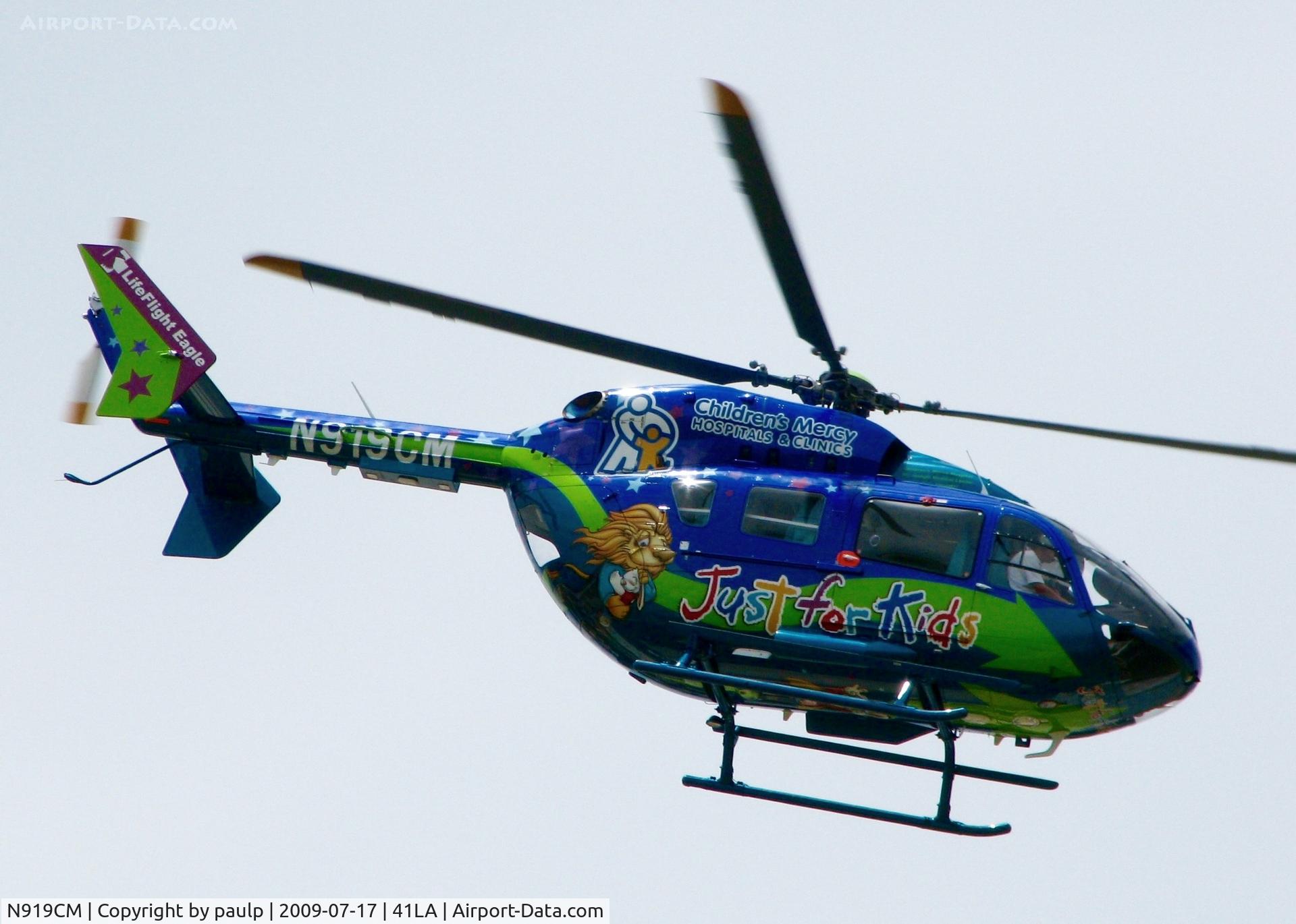 N919CM, Eurocopter-Kawasaki EC-145 (BK-117C-2) C/N 9224, At Metro Aviation.