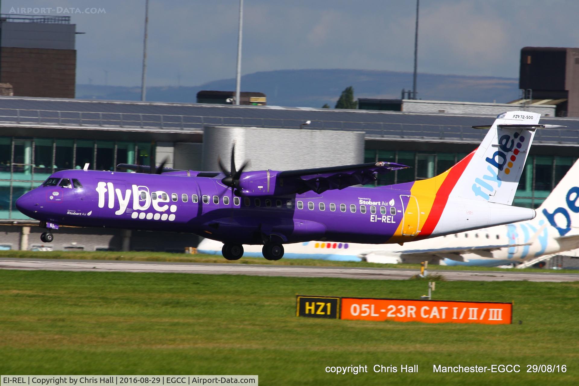 EI-REL, 2007 ATR 72-212A C/N 748, flybe operated by Stobart Air