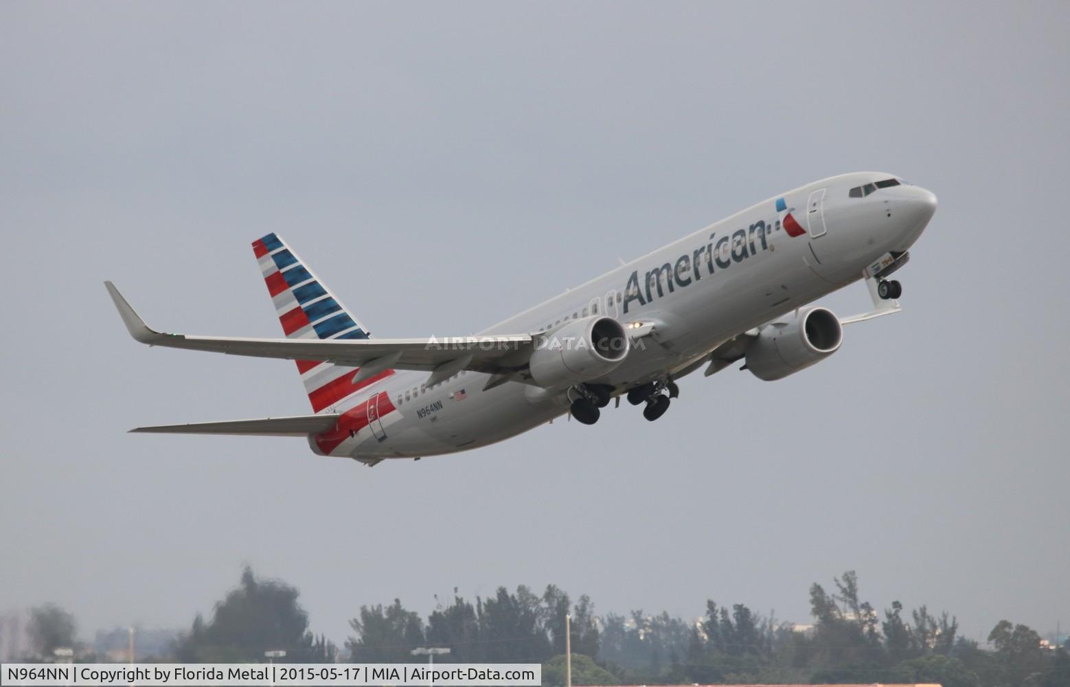 N964NN, 2014 Boeing 737-823 C/N 31210, American