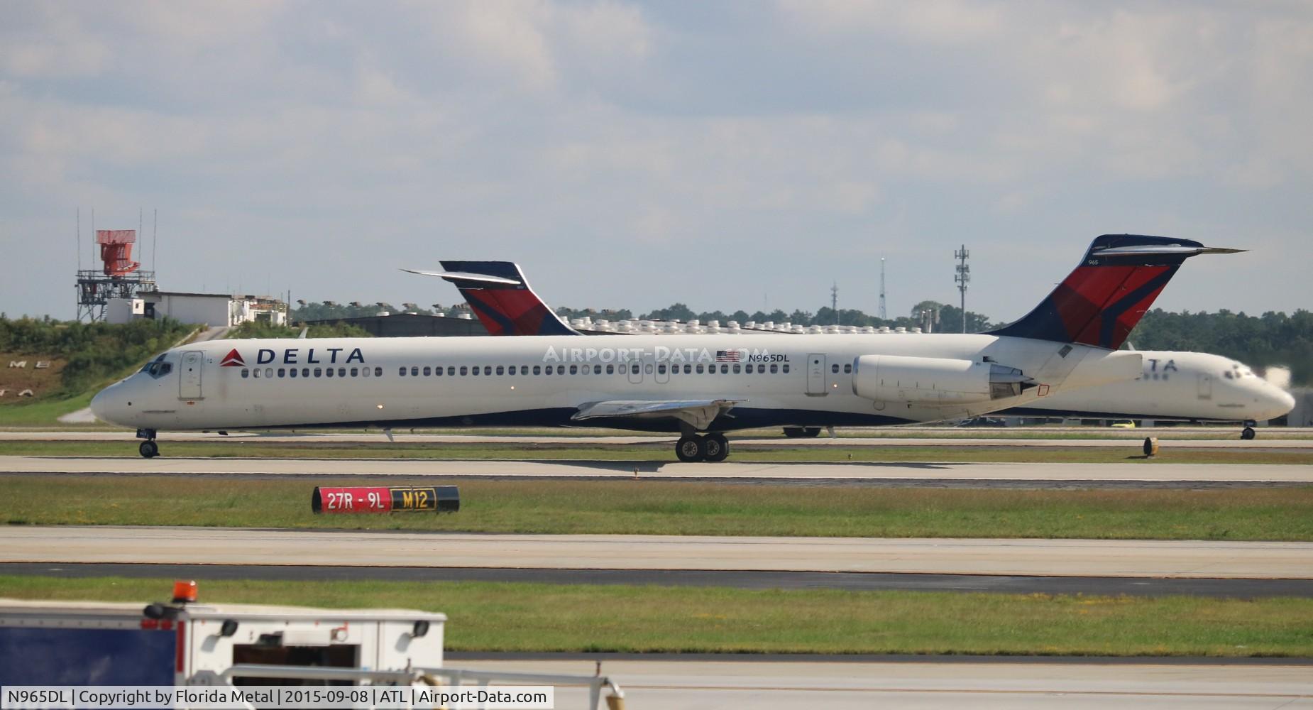 N965DL, 1990 McDonnell Douglas MD-88 C/N 49984, Delta