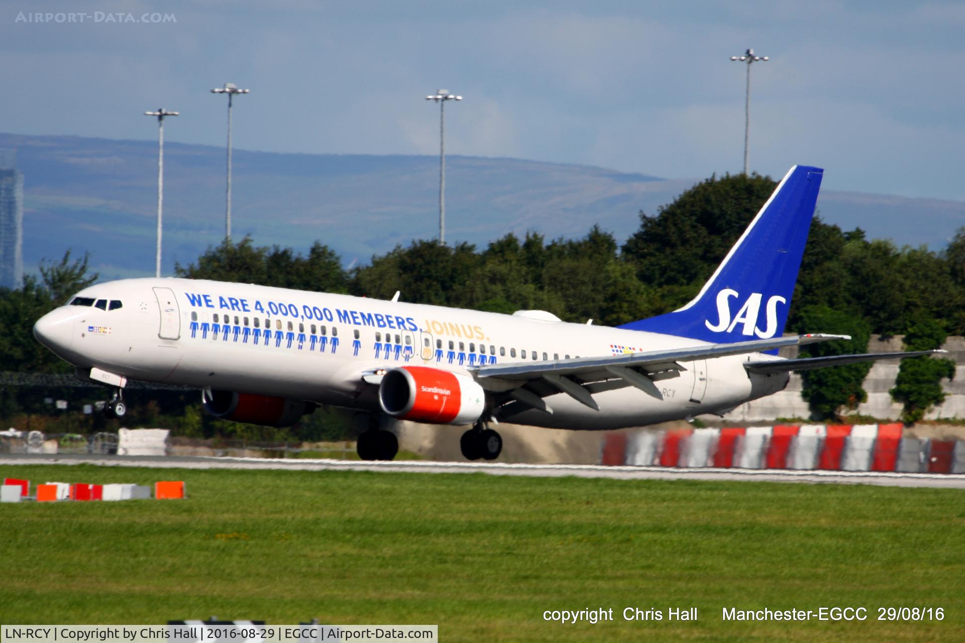 LN-RCY, 2001 Boeing 737-883 C/N 28324, SAS Scandinavian Airlines