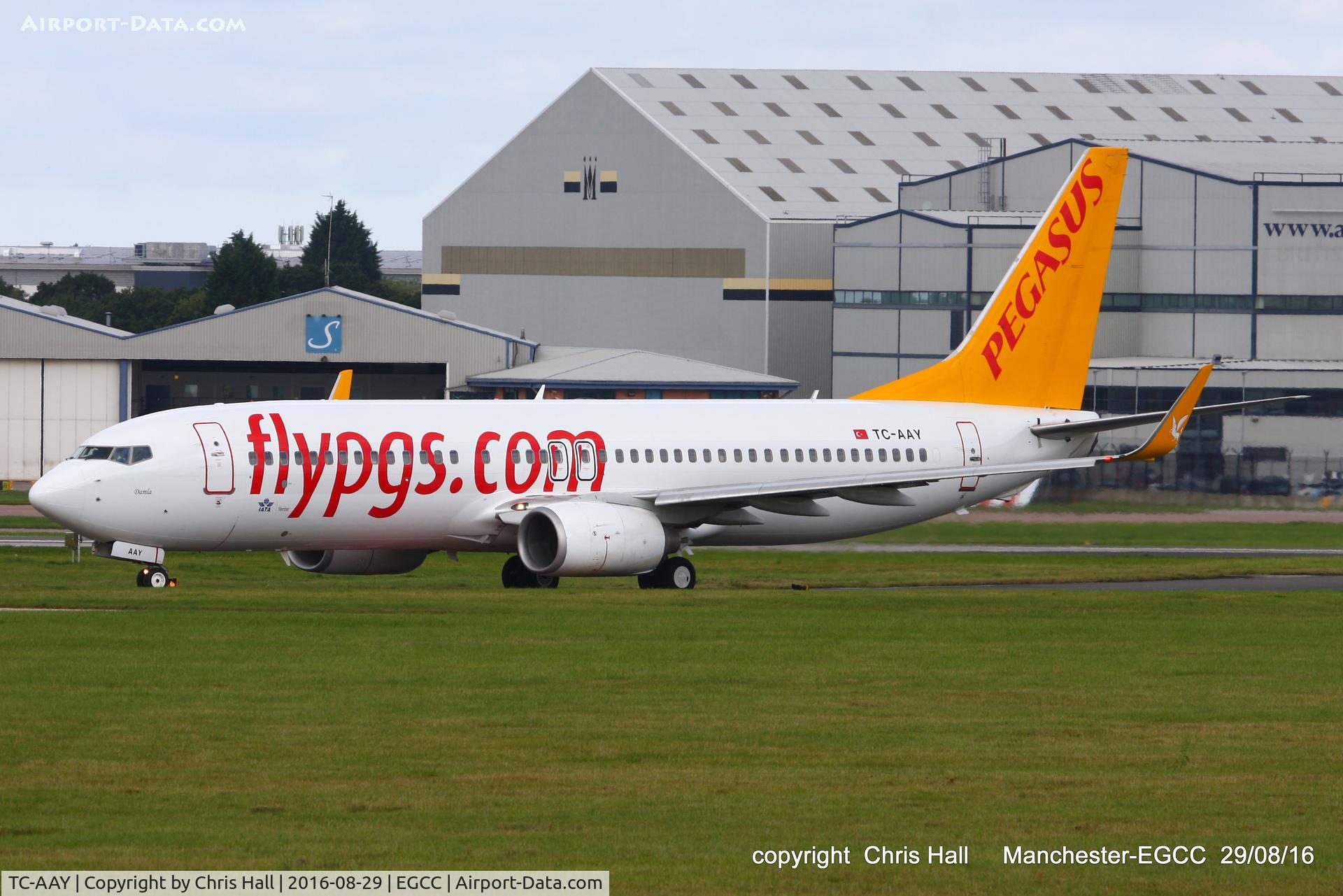 TC-AAY, 2010 Boeing 737-82R C/N 40874, Pegasus