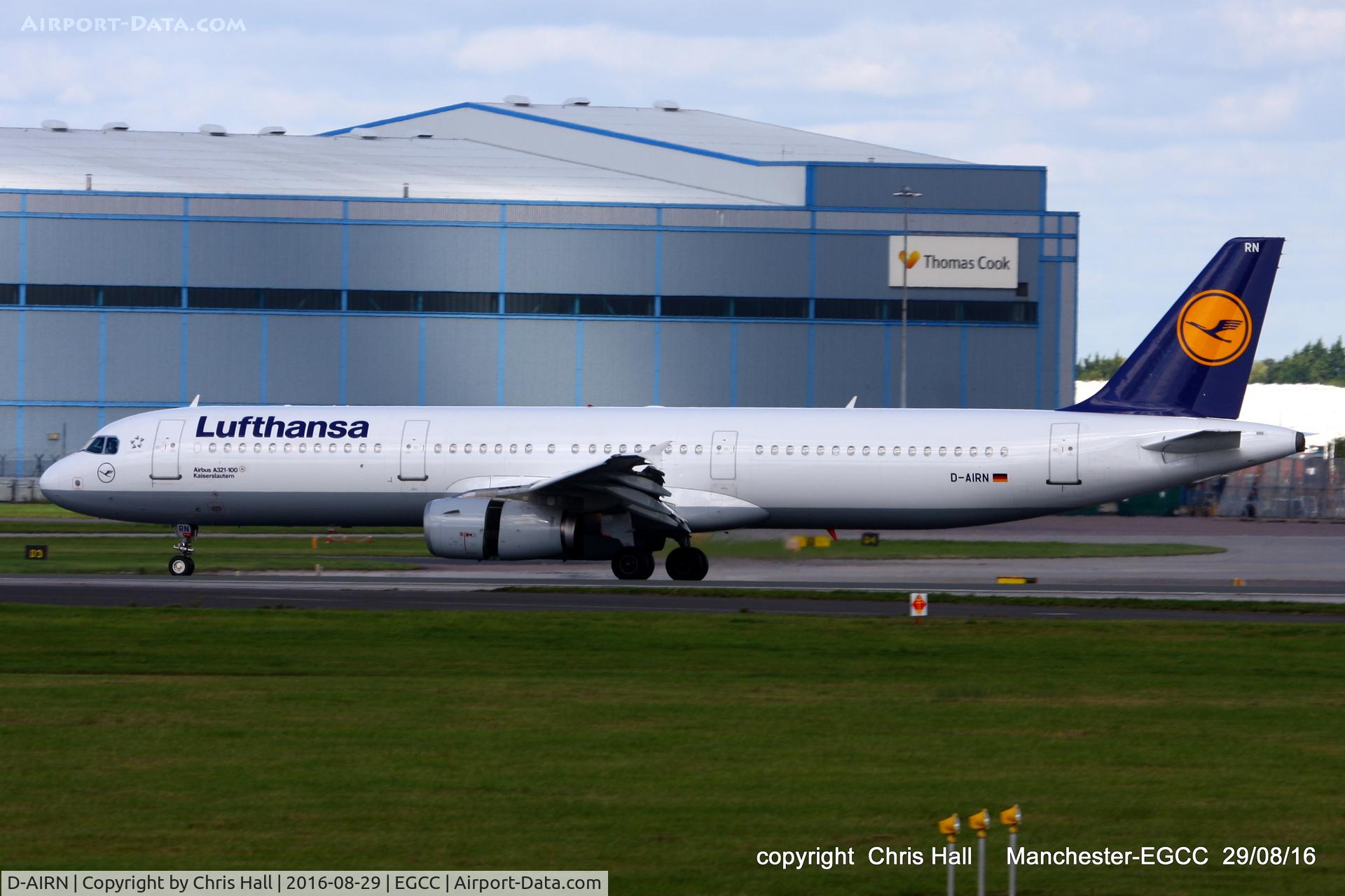 D-AIRN, 1995 Airbus A321-131 C/N 0560, Lufthansa