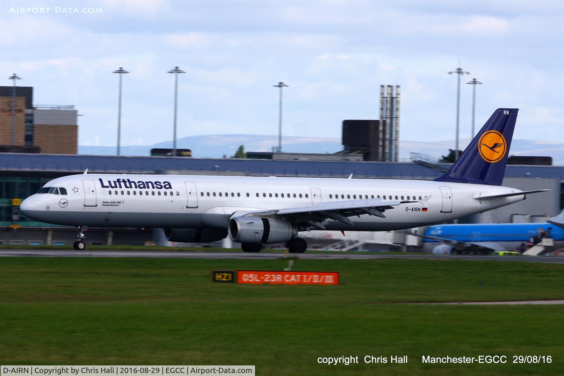 D-AIRN, 1995 Airbus A321-131 C/N 0560, Lufthansa