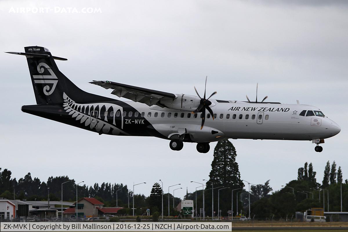 ZK-MVK, 2016 ATR 72-600 (72-212A) C/N 1330, NZ5054 from DUD