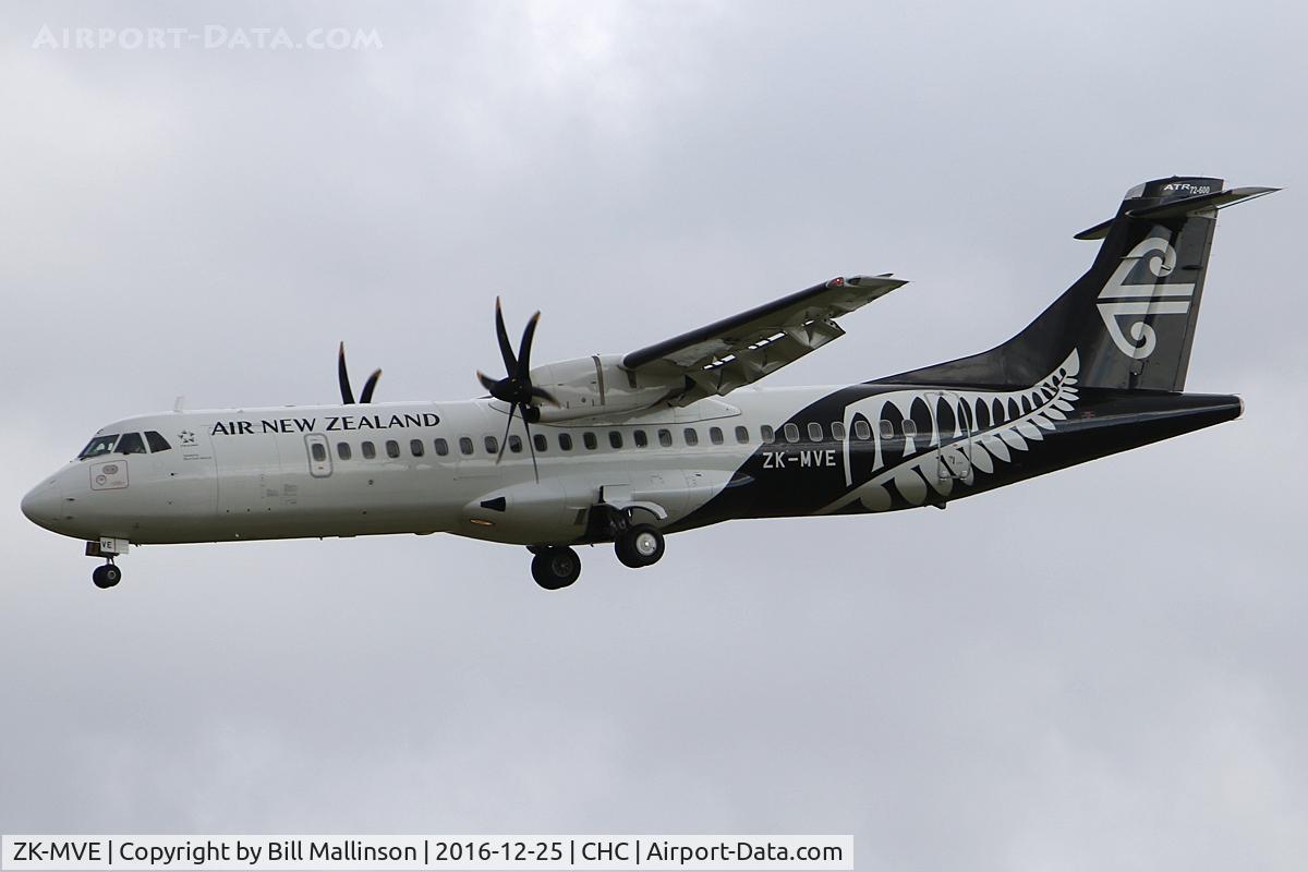 ZK-MVE, 2014 ATR 72-212A C/N 1182, NZ5469 from NPE