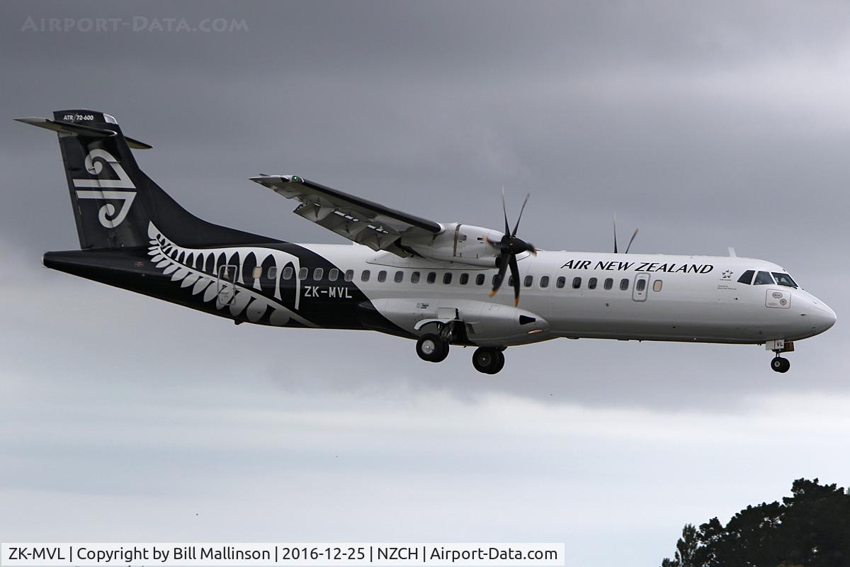 ZK-MVL, 2016 ATR 72-600 (72-212A) C/N 1328, NZ5006 from IVC