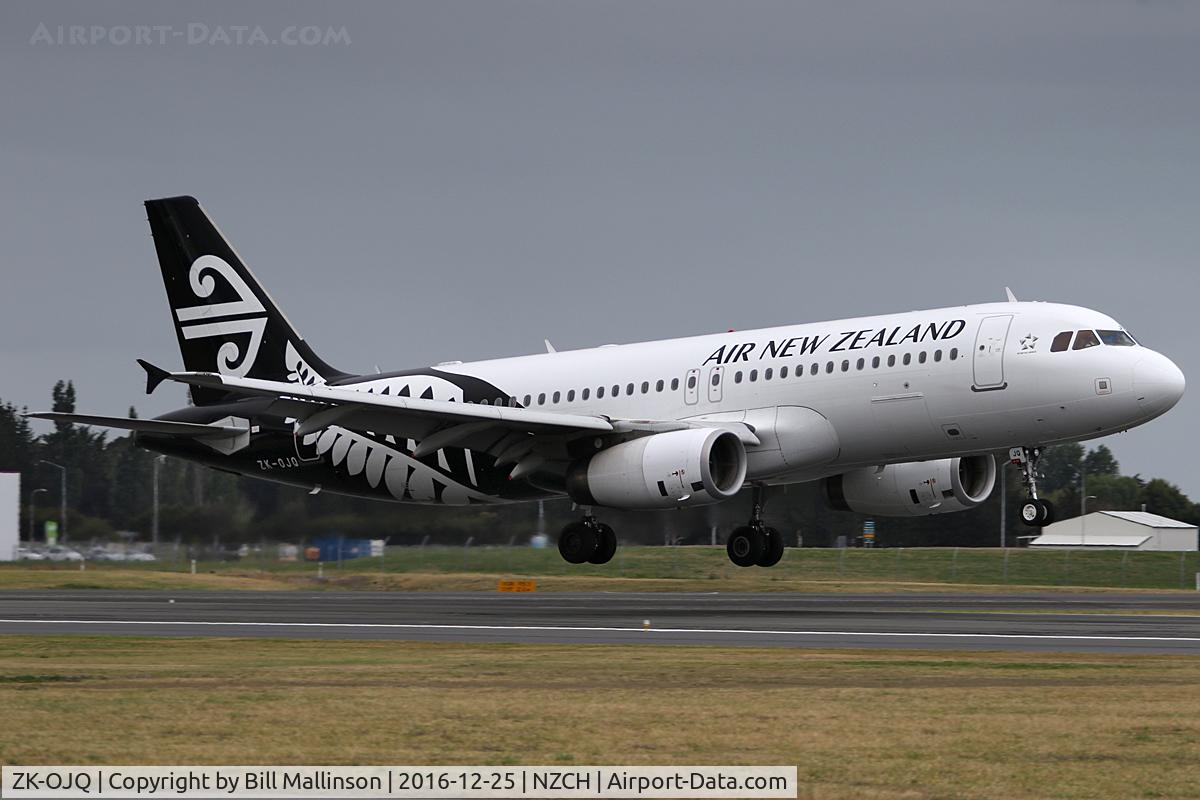 ZK-OJQ, 2011 Airbus A320-232 C/N 4584, NZ515 from AKL