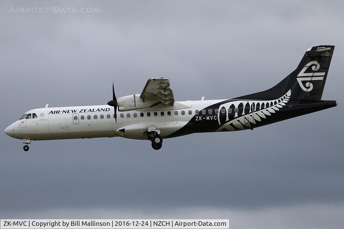ZK-MVC, 2013 ATR 72-600 C/N 1084, NZ5303 from HLZ