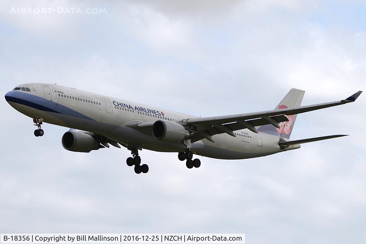 B-18356, 2011 Airbus A330-302 C/N 1272, CI55 from SYD