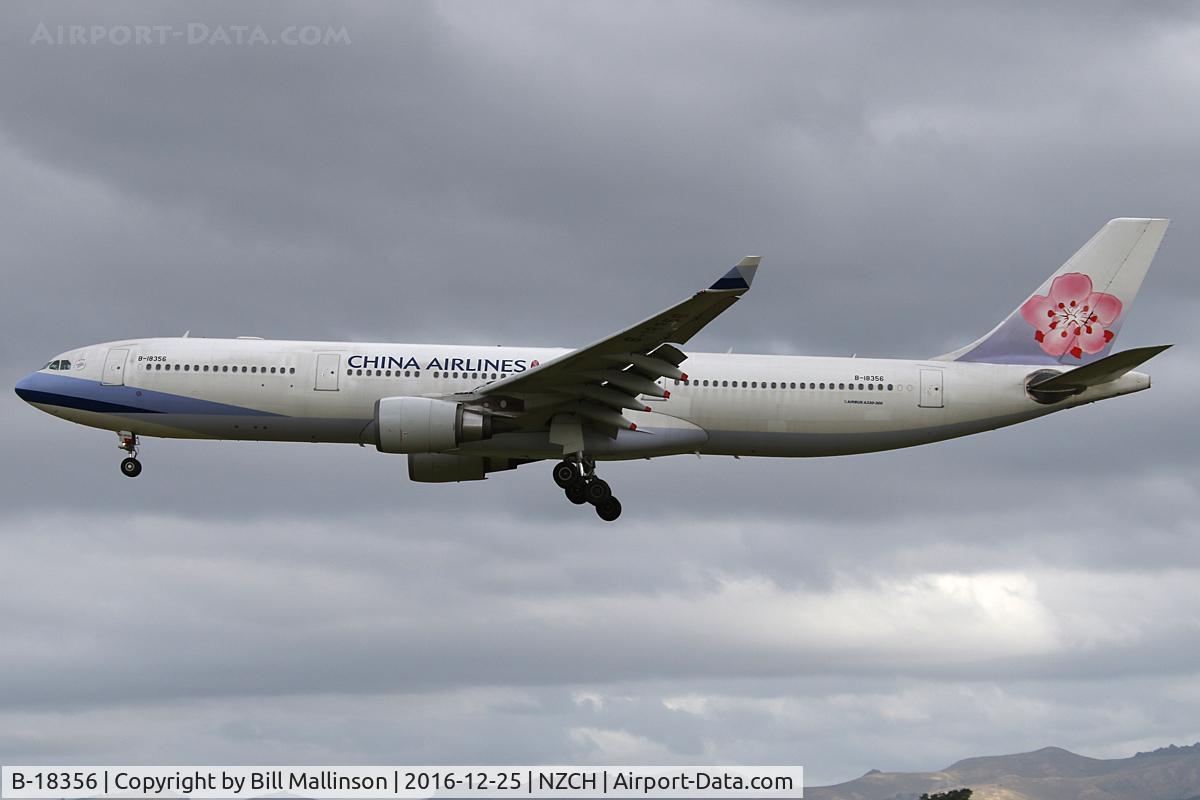 B-18356, 2011 Airbus A330-302 C/N 1272, CI55 from SYD