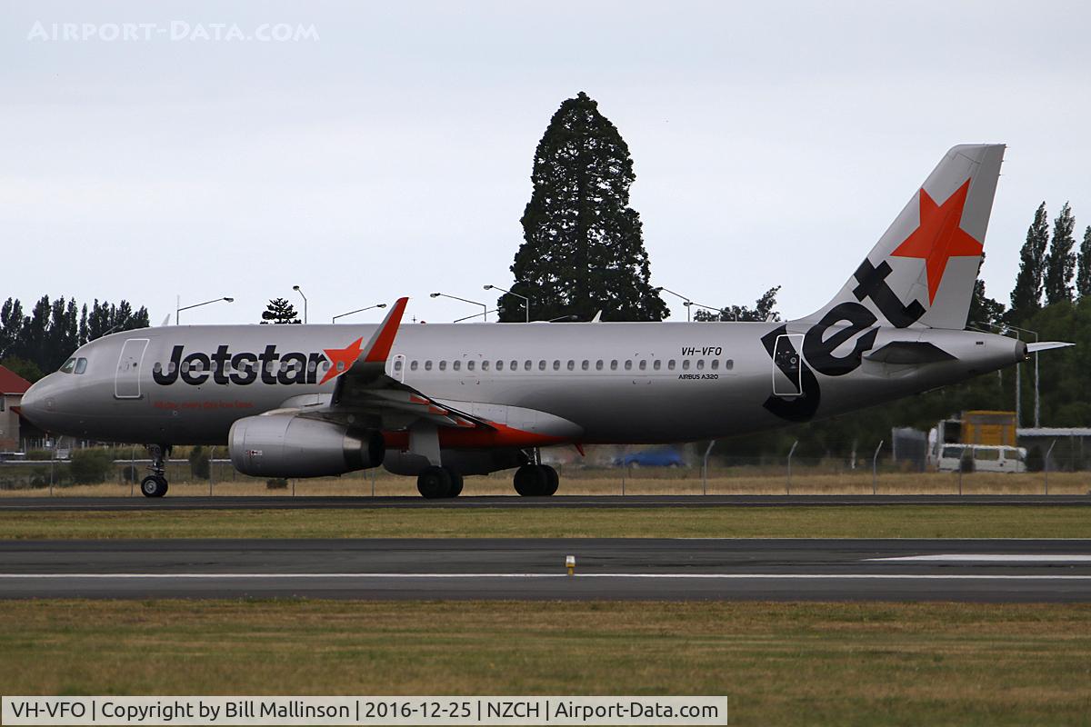VH-VFO, 2013 Airbus A320-232 C/N 5631, JQ236 to AKL