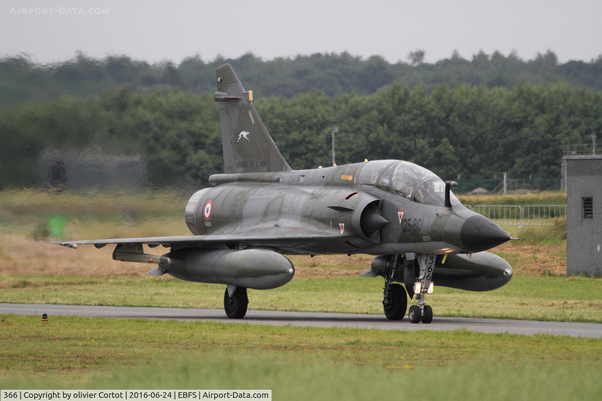 366, Dassault Mirage 2000N C/N 360, Florennes airshow