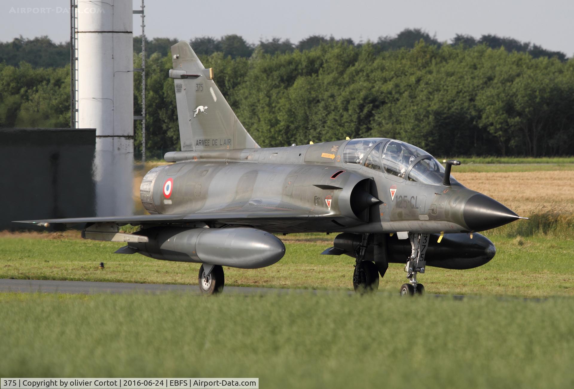 375, Dassault Mirage 2000N C/N 375, Florennes airshow