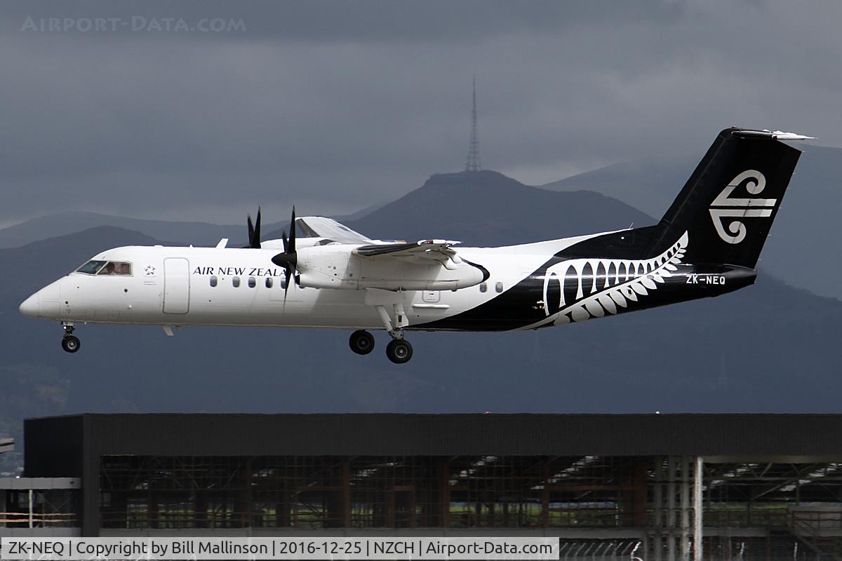 ZK-NEQ, 2007 De Havilland Canada DHC-8-311 Dash 8 C/N 636, NZ8047 from WLG