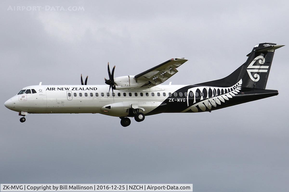 ZK-MVG, 2015 ATR 72-600 C/N 1264, NZ5787 from ROT
