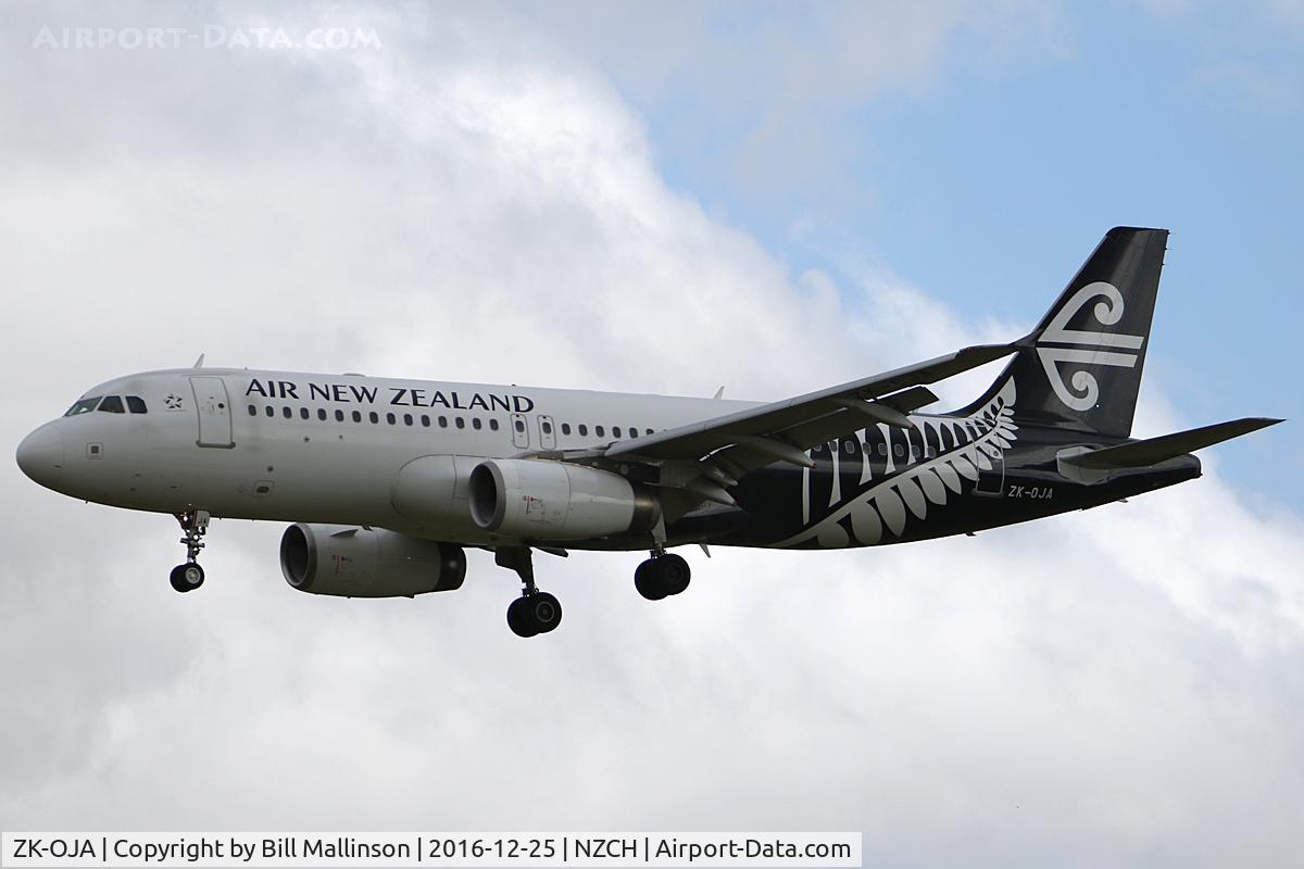 ZK-OJA, 2003 Airbus A320-232 C/N 2085, NZ896 from MEL