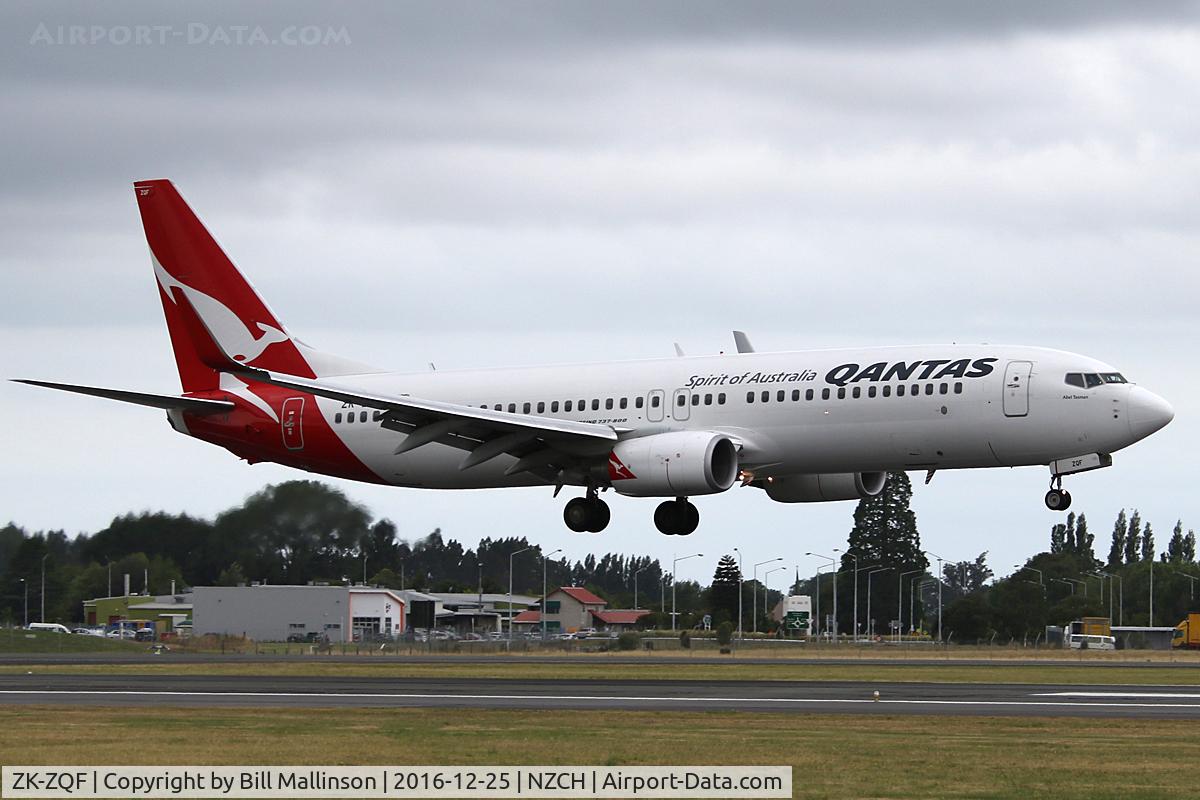 ZK-ZQF, 2011 Boeing 737-838 C/N 34204, QF135 from BNE